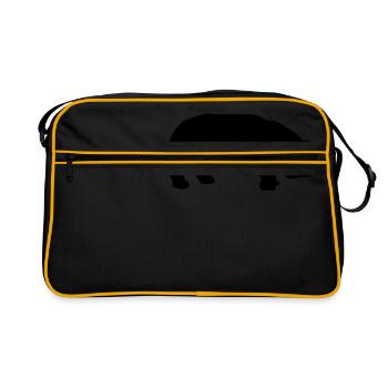 hippo - Sac Retro - noir/or - Devant