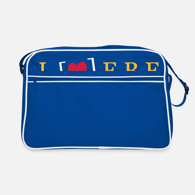 Liebe / Lebe Retro Tasche
