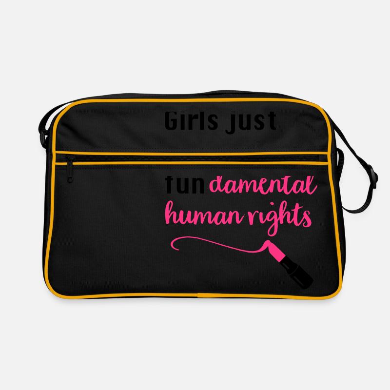 Frauenrechte Retro Tasche