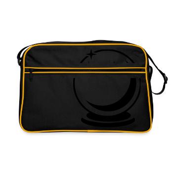crystal Ball - Retro Bag - black/gold - Front