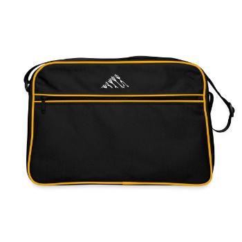 "holmes" - Retro Bag - black/gold - Front