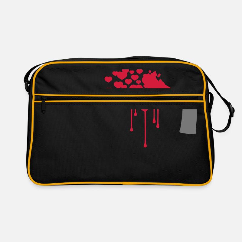 Heart Graffiti Retro Bag