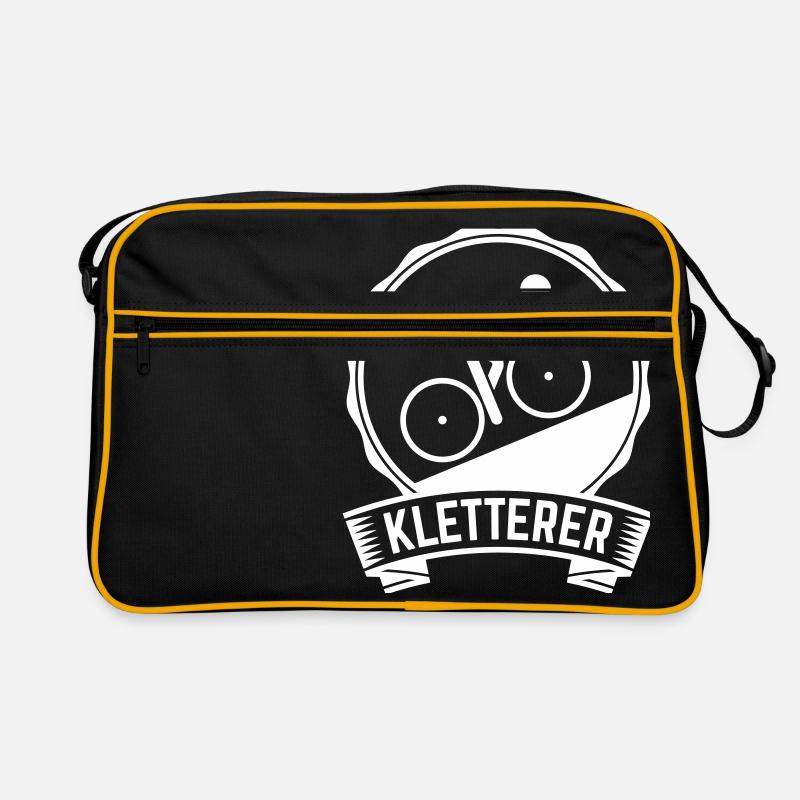 Kletterer (Radsport / Höhenmeter) Retro Tasche