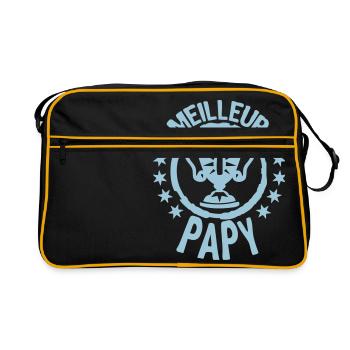 Opa besten Cup-Trophäe Trophäe premie - Retro Tasche - Schwarz/Gold - Vorne