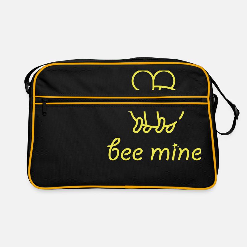 bee mine honeybee bee saying funny gift Retro Bag