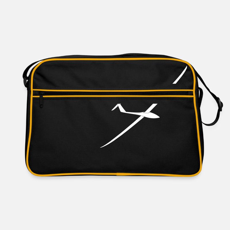 glider glider glider glider glider - Retro Bag - black/gold