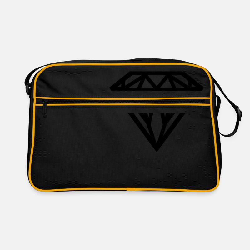 diamond - Diamant Retro Tasche