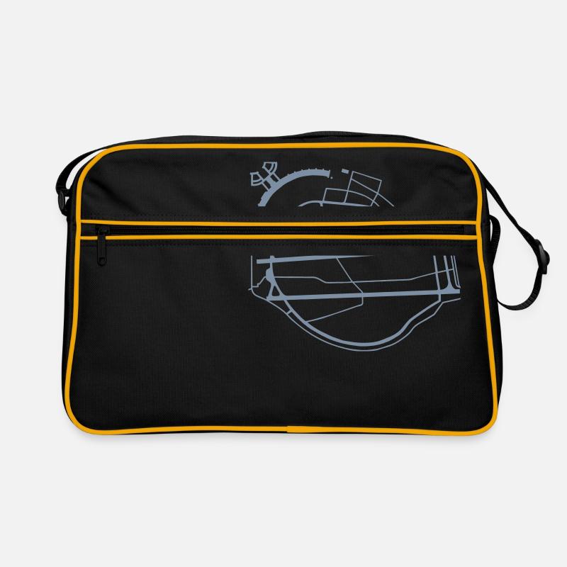 Tempelhofer Feld Berlin Retro Tasche