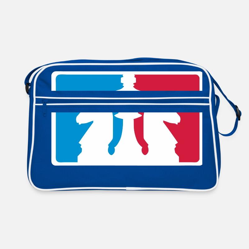 Disziplin Chess Logo Retro Tasche
