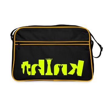 Think Chess - Retro Bag - black/gold - Front