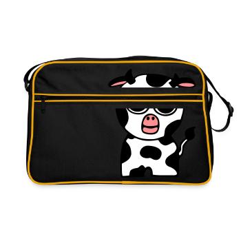 Little cow - Retro Bag - black/gold - Front