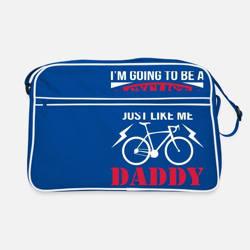 Cycliste Comme Mon Papa Sac Retro