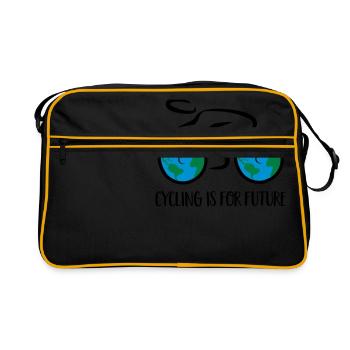 vélo - Sac Retro - noir/or - Devant