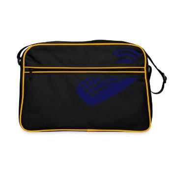 Mobile Phone - Retro Bag - black/gold - Front