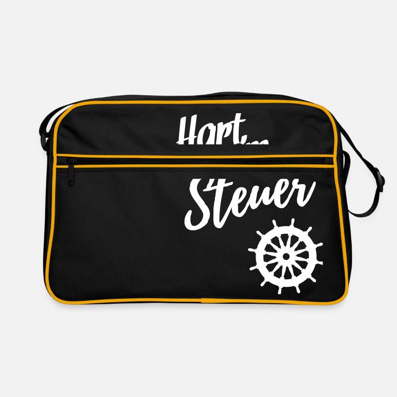 Hart am Steuer Retro Tasche