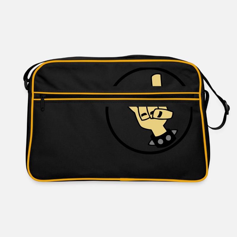 Devil Rock Hand 01 Sac Retro