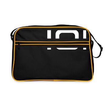 Aphrodite 101 - Retro Bag - black/gold - Front