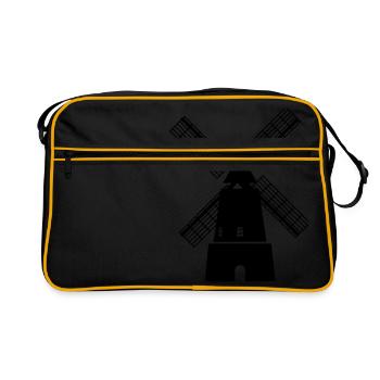 windmill - Retro Bag - black/gold - Front