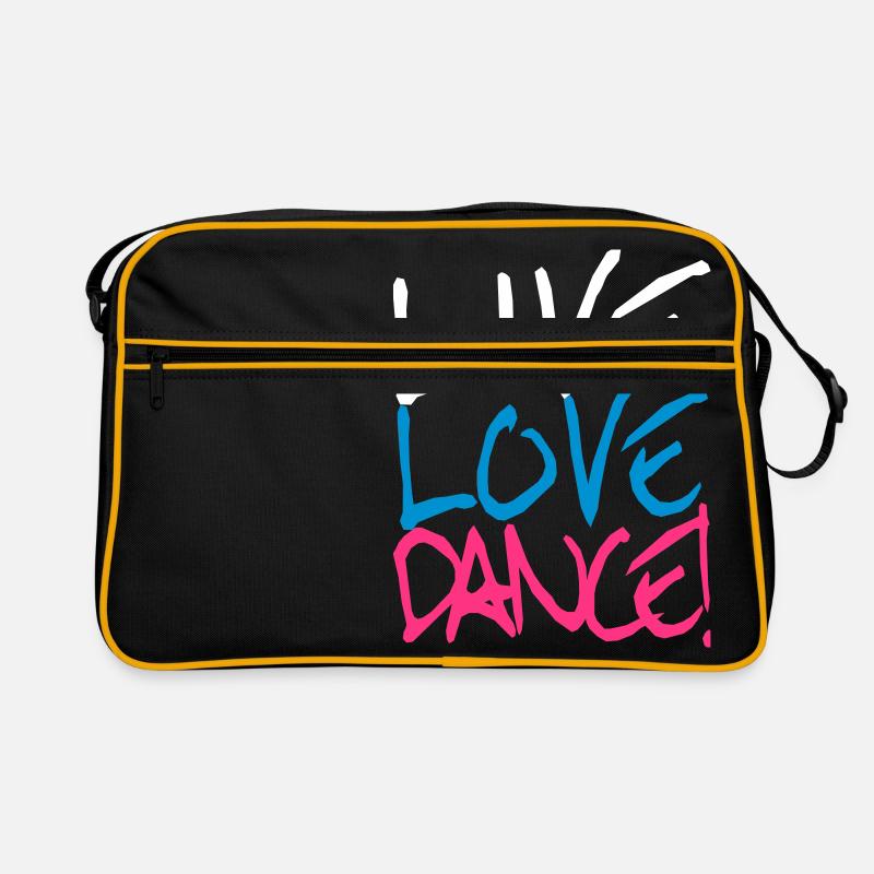 Live Love Dance! Retro Tasche