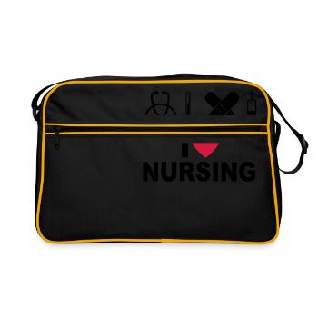 Allaitement - Sac Retro - noir/or - Devant