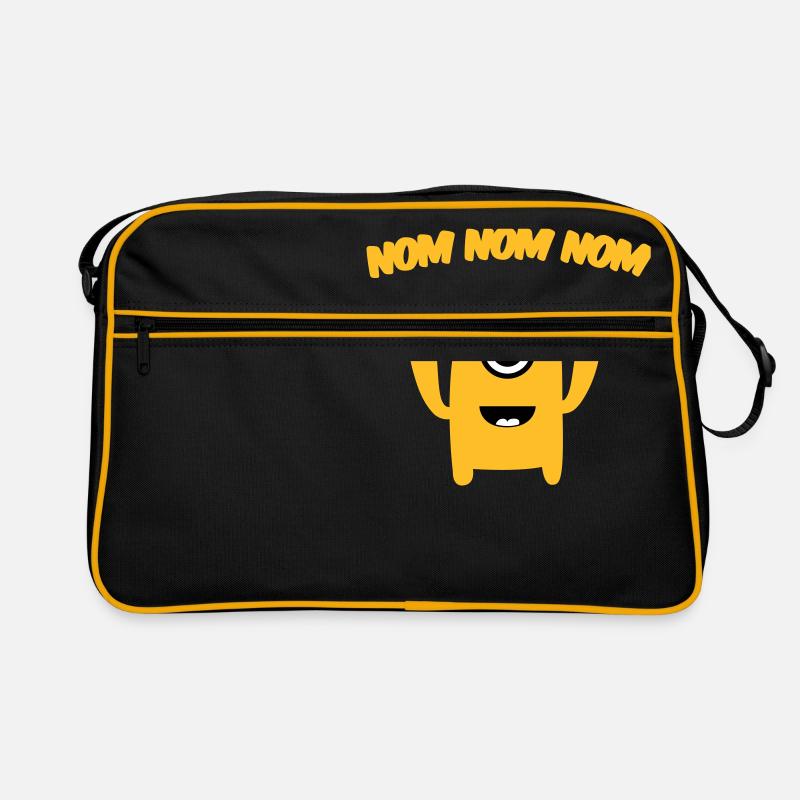 Nom Nom Nom Monstre Sac Retro