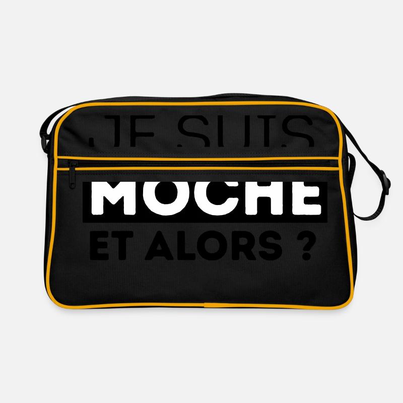 Je suis moche et alors ? Sac Retro