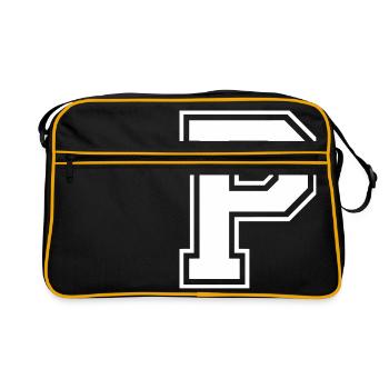p - Sac Retro - noir/or - Devant
