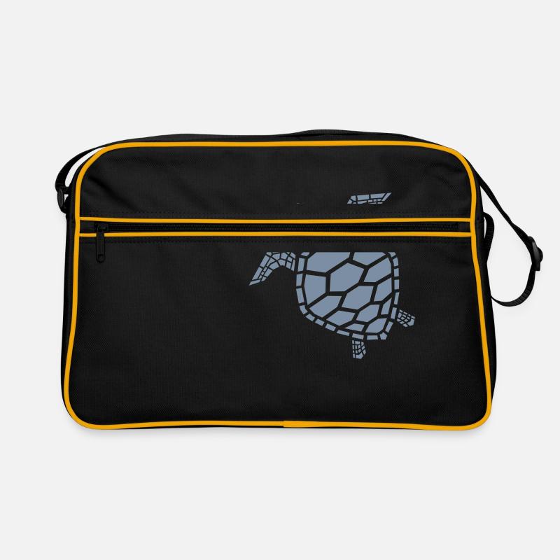 Meeresschildkröte Retro Tasche