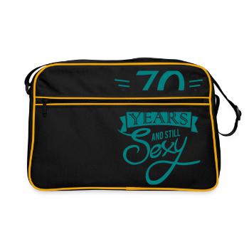 70 years and still sexy - Sac Retro - noir/or - Devant