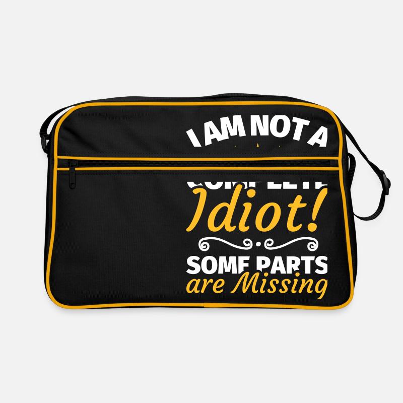 Idiot dork stupide drôle dire Sac Retro