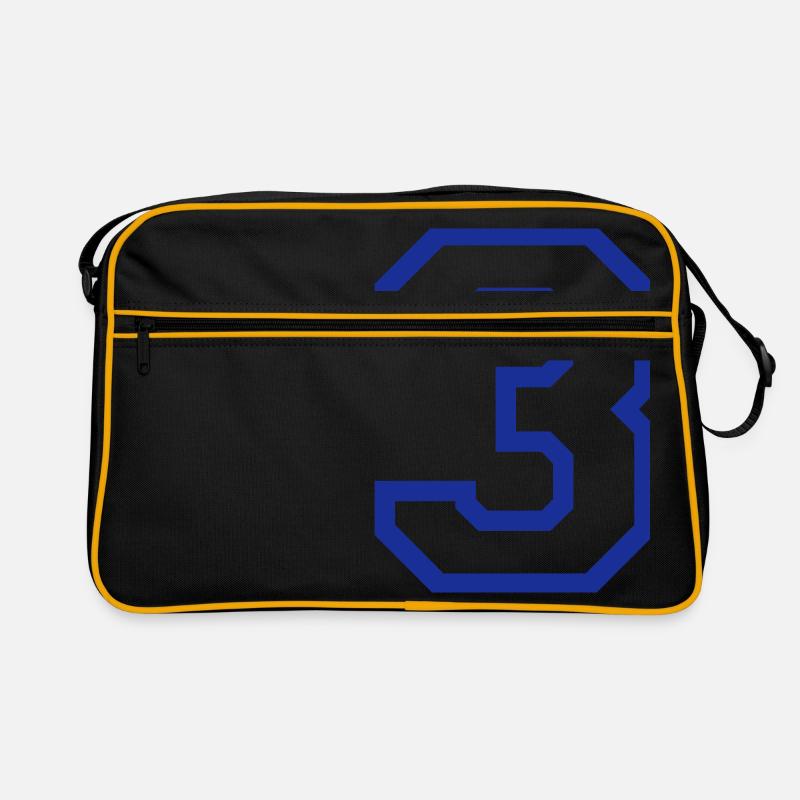 DIE NUMMER DREI - 3 Retro Tasche