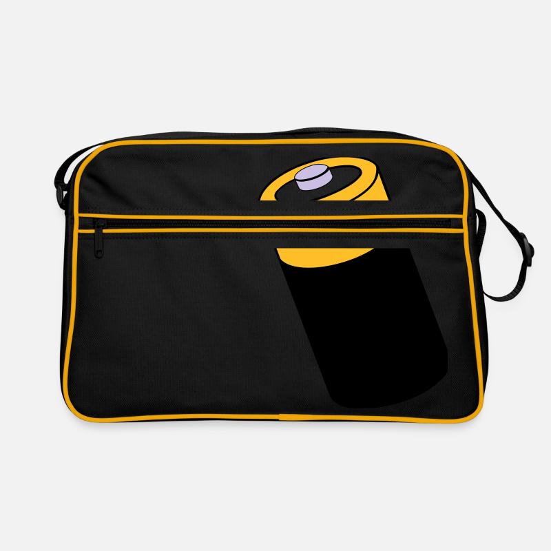 Battery - energy - under power Retro Bag