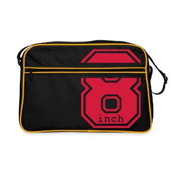 eight - 8 - Sac Retro - noir/or - Devant
