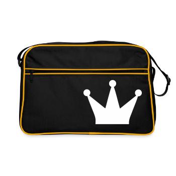 crown - Retro Bag - black/gold - Front