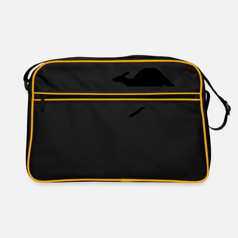 Känguru Australien kangaroo roo wallaby outback Retro Tasche