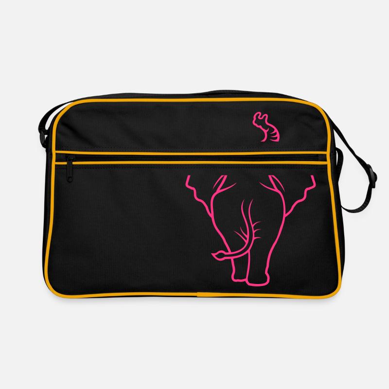 elefant 1 Retro Tasche