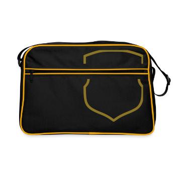 Coat of arms - Retro Bag - black/gold - Front
