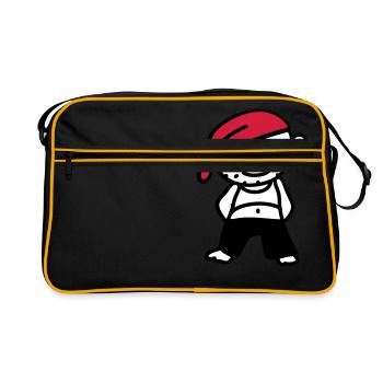 Pirate - Retro Bag - black/gold - Front