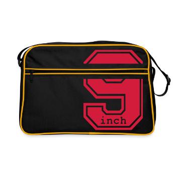nine - Retro Bag - black/gold - Front