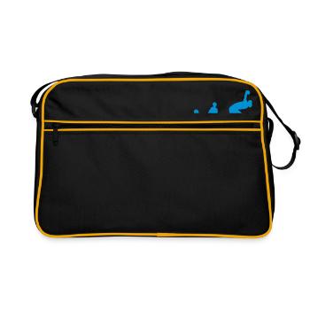 Evolution ball Lyonnaise throwing game player - Retro Bag - black/gold - Front