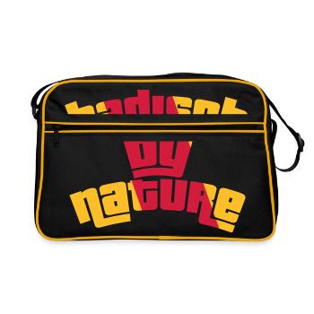 Badisch by nature - Retro Bag - black/gold - Front