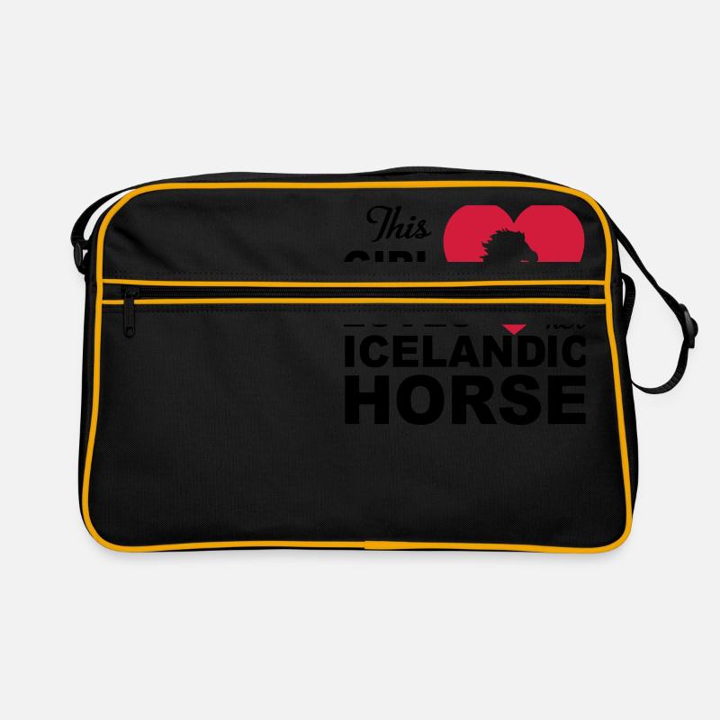 Cheval islandais Sac Retro