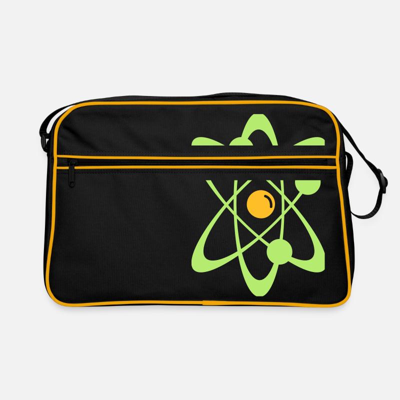 Atomique nucléaire radioactive science nucléaire 2 - Sac Retro - noir/or