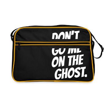 Nervensäge - Retro Tasche - Schwarz/Gold - Vorne
