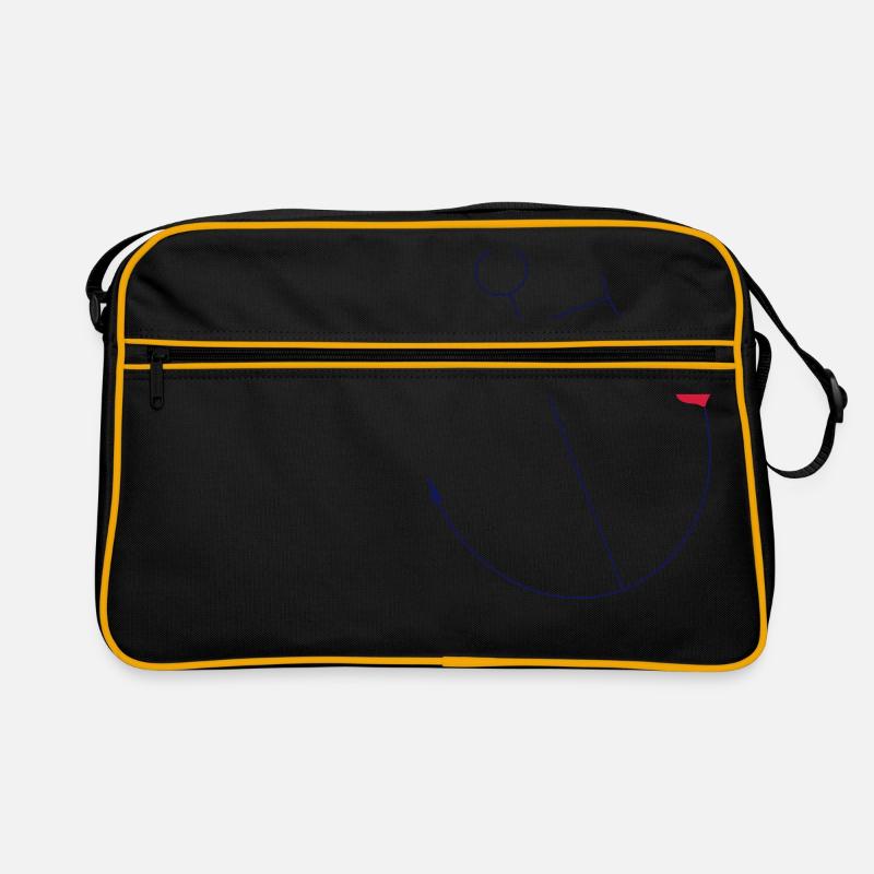 ancre coeur Sac Retro