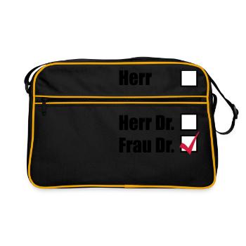 Docteur - Sac Retro - noir/or - Devant