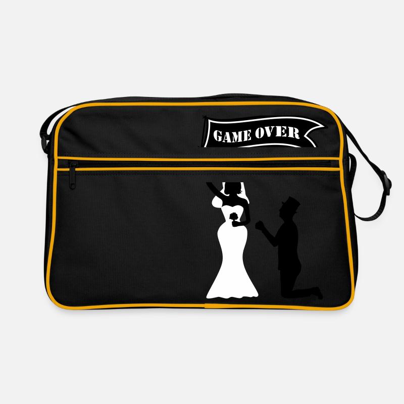 Jeu JGA drapeau mariée marié Jafta Edison Sac Retro