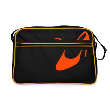 Tango Mode Féminine Chaussures de Danse – Sacs et - Sac Retro - noir/or - Devant