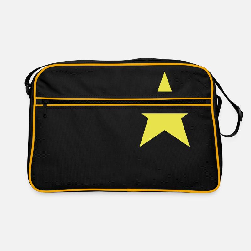 ein stern Retro Tasche