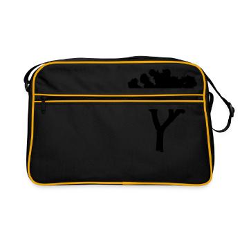 Joshua Tree - Retro Tasche - Schwarz/Gold - Vorne